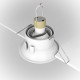 Faretto da incasso rotondo in alluminio dal design moderno