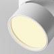 Faretto da soffitto a led con diffusore in alluminio orientabile