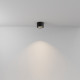 Faretto da soffitto a LED con struttura in alluminio rotonda