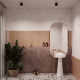 Faretto da soffitto cilindrico in alluminio dal design moderno
