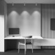 Faretto da soffitto con diffusore a LED in alluminio dal design moderno