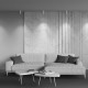 Faretto da soffitto con diffusore a LED in alluminio dal design moderno