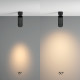Faretto da soffitto con diffusore a led orientabile in alluminio