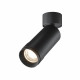 Faretto da soffitto con diffusore a led orientabile in alluminio