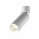 Faretto da soffitto con diffusore a led orientabile in alluminio