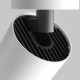 Faretto da soffitto con diffusore a led orientabile in alluminio