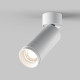 Faretto da soffitto con diffusore a led orientabile in alluminio