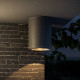 Faretto da soffitto con diffusore a LED per esterni dal design moderno