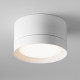 Faretto da soffitto con diffusore in alluminio rotondo dal design moderno