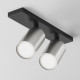 Faretto da soffitto con doppio diffusore dal design moderno ed elegante
