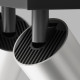 Faretto da soffitto con doppio diffusore dal design moderno ed elegante