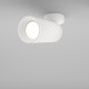 Faretto da soffitto con struttura in alluminio dal design moderno ed elegante