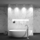 Faretto da soffitto cubico in alluminio dal design moderno