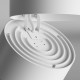 Faretto da soffitto diffusore a led dimmerabile in alluminio dal design moderno