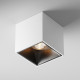 Faretto da soffitto diffusore LED cubico in alluminio rotondo dal design moderno