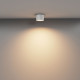 Faretto da soffitto in alluminio con diffusore a led dal design moderno