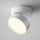 Faretto da soffitto in alluminio con diffusore a led orientabile