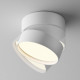 Faretto da soffitto in alluminio con diffusore a led orientabile