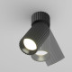 Faretto da soffitto in alluminio orientabile rotondo dal design moderno
