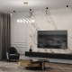 Faretto da soffitto in alluminio rotondo dal design moderno