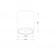 Faretto da soffitto piccolo diffusore in alluminio rotondo dal design moderno