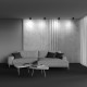 Faretto da soffitto piccolo rotondo in alluminio dal design moderno