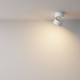 Faretto da soffitto piccolo rotondo in alluminio dal design moderno