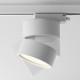 Faretto a LED in alluminio dal design moderno per sistema a binario monofase