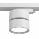 Faretto a LED in alluminio dal design moderno per sistema a binario monofase
