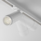 Faretto moderno a led in alluminio per sistema a binario