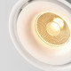 Faretto moderno in alluminio con LED per sistema binario monofase