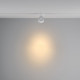 Faretto moderno in alluminio con LED per sistema binario monofase