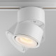 Faretto moderno in alluminio con LED per sistema binario monofase