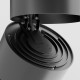 Faretto moderno in alluminio con LED per sistema binario monofase