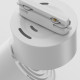 Faretto moderno in alluminio con LED per sistema binario monofase