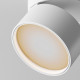Faretto per sistema a binario con diffusore a led