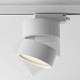 Faretto per sistema a binario con diffusore a led
