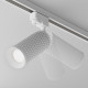 Faretto per sistema binario in alluminio dal design moderno