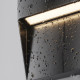 Illuminazione per scale a LED struttura in alluminio quadrata dal design moderno