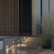 Illuminazione per scale a LED struttura in alluminio rotonda dal design moderno