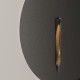 Illuminazione per scale a LED struttura in alluminio rotonda dal design moderno