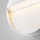 Illuminazione per scale a LED struttura in alluminio rotonda dal design moderno