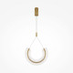 Lampada a LED a sospensione in alluminio e diffusore dal design elegante