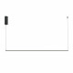 Lampada a sospensione a LED con diffusore grande in alluminio dal design moderno