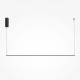 Lampada a sospensione a LED con diffusore grande in alluminio dal design moderno
