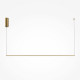 Lampada a sospensione a LED con diffusore grande in alluminio dal design moderno