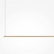 Lampada a sospensione a LED con diffusore grande in alluminio dal design moderno