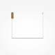 Lampada a sospensione a LED con diffusore in alluminio dal design moderno