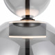 Lampada a sospensione a led con diffusore in vetro dal design moderno