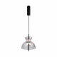 Lampada a sospensione a led con diffusore in vetro dal design moderno